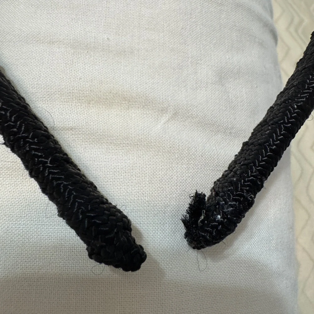 Black Braided headband